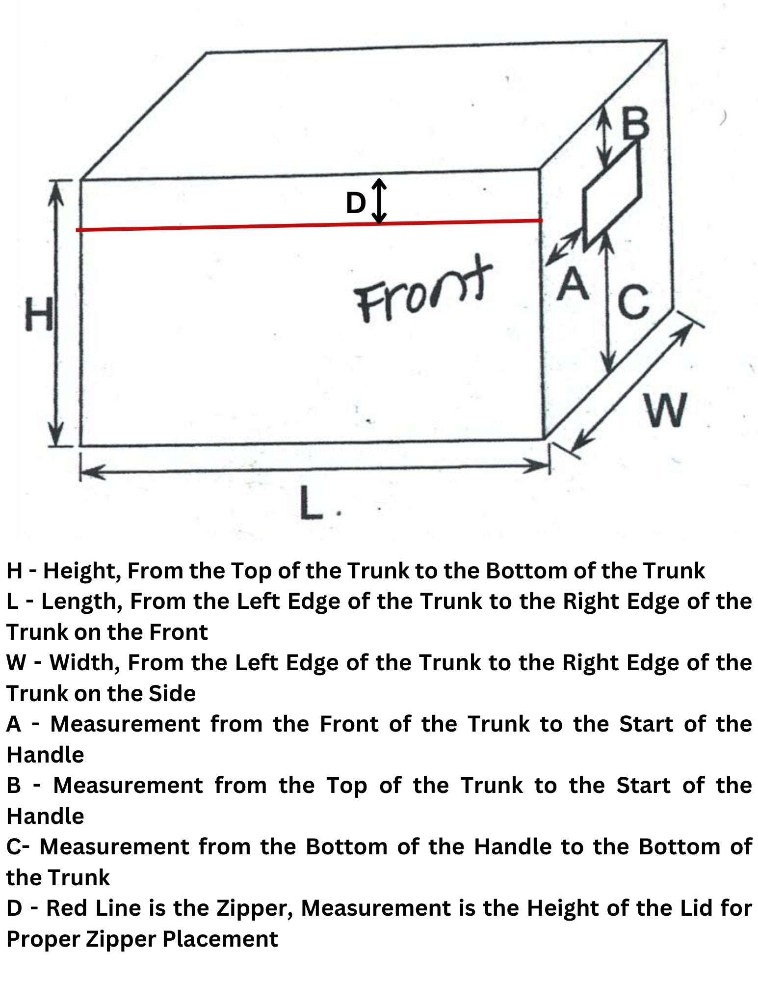 Custom Tack Trunk Cover- For any Standard Size Trunk