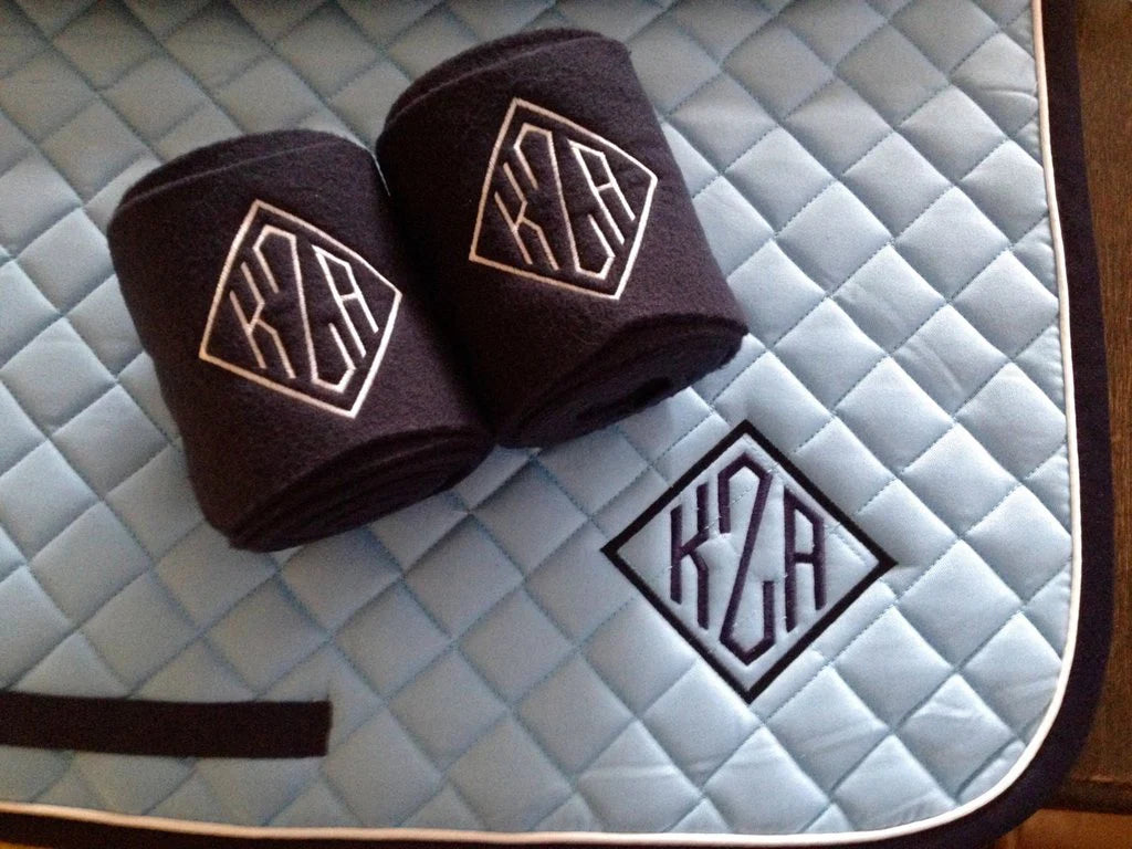 Personalized Horse (Polo) Bandage Leg Wraps