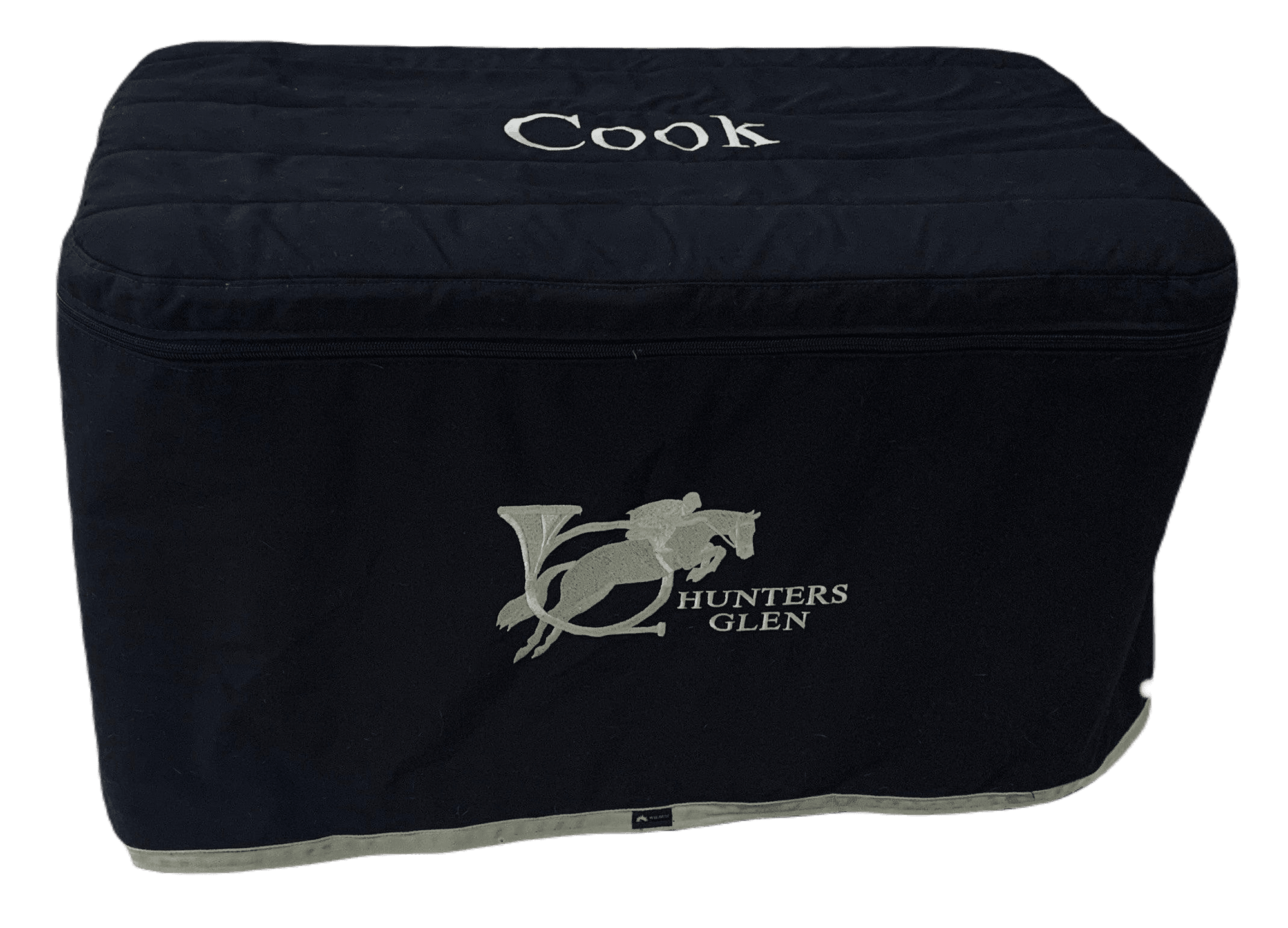 Custom Tack Trunk Cover- For any Standard Size Trunk - Wilsun Custom Horse Blankets & Fine Horse Accessories