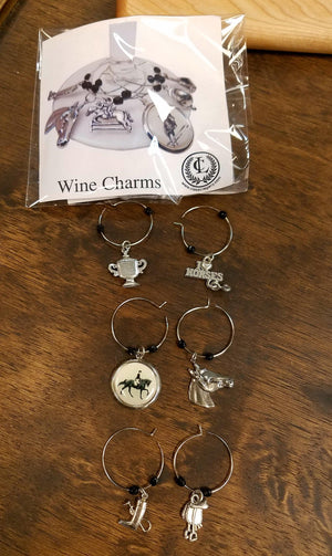 Custom Wine Glass Gift Basket with Engraved Art - Wilsun Custom Horse Blankets & Fine Horse Accessories