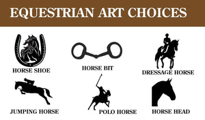 Engraved Acrylic Tumblers (Iced Tea Glasses) - Wilsun Custom Horse Blankets & Fine Horse Accessories