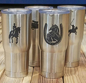 Engraved Stainless Thermal Mug - Wilsun Custom Horse Blankets & Fine Horse Accessories