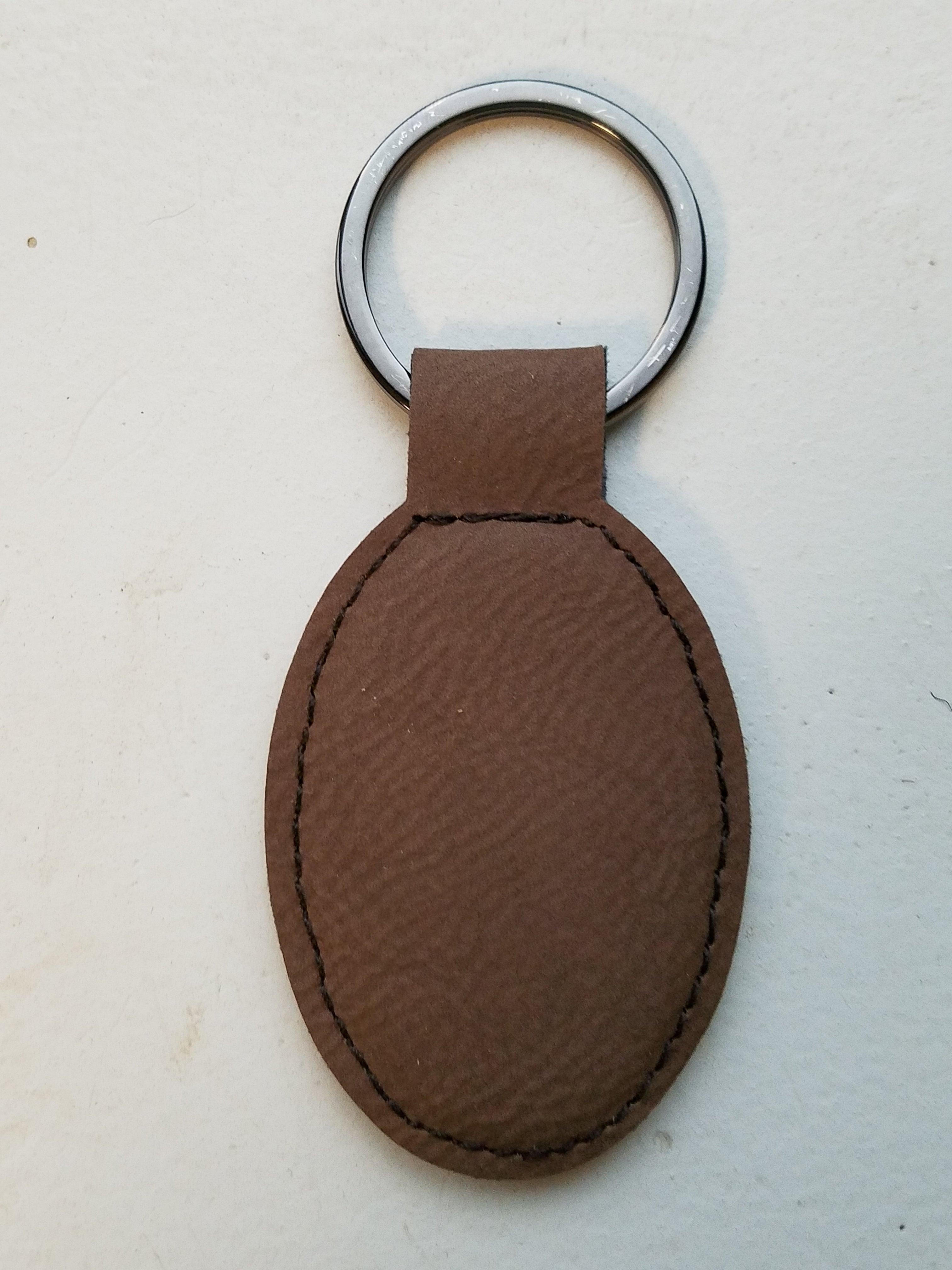 Leather Keychains with Equestrian Engraved Artwork - Wilsun Custom Horse Blankets & Fine Horse Accessories