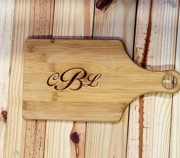 Custom Engraved Large Wooden Serving Boards
