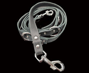 Nubuck Adjustable Leather Leashes - Wilsun Custom Horse Blankets & Fine Horse Accessories