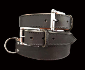 Pure Leather Engraveable Collar - Wilsun Custom Horse Blankets & Fine Horse Accessories