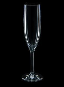 Strahl Engraved Acrylic Champagne Glass - Wilsun Custom Horse Blankets & Fine Horse Accessories