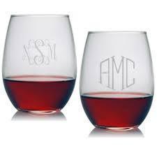 Strahl Engraved Acrylic Wine Glass- Stemless - Wilsun Custom Horse Blankets & Fine Horse Accessories